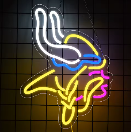 VIKINGS LED SIGN