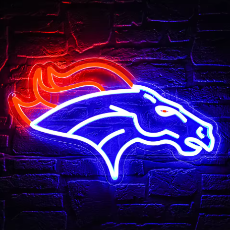 BRONCOS LED SIGN