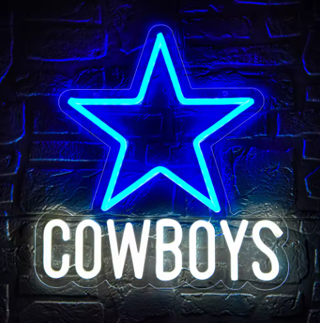 COWBOYS LED SIGN