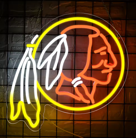 REDSKINS LED SIGN