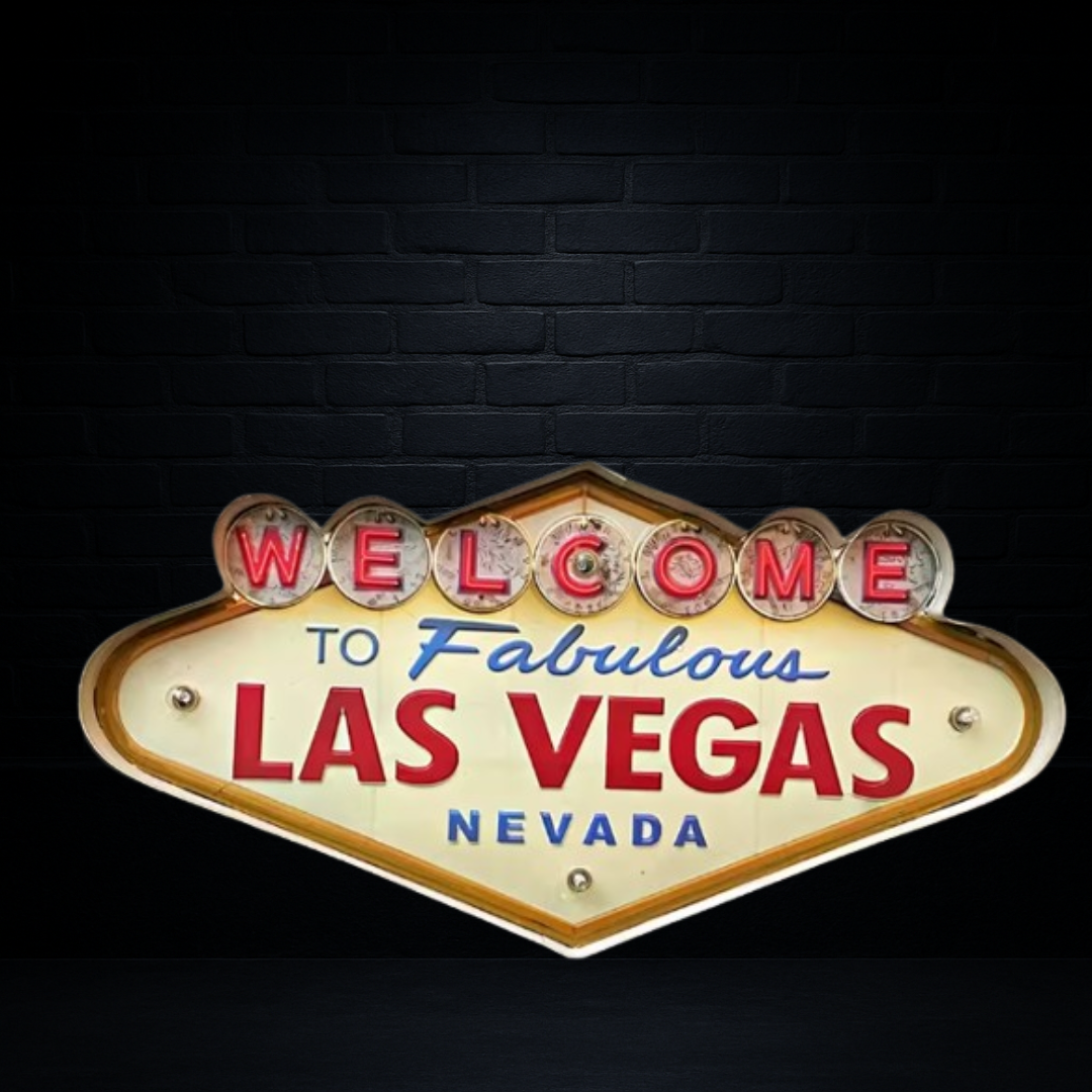 WELCOME TO LAS VEGAS LED SIGN
