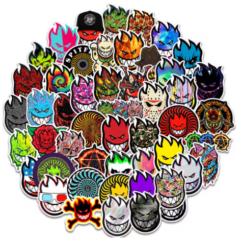 SPITFIRE 50 PC STICKER/DECAL KIT